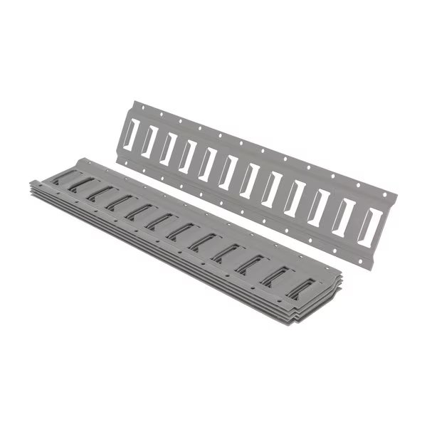 E-TRACK 2 FOOT GRAY, PK6, Vestil, Mfr#: E-TRK-2-GY-6PK